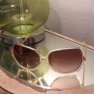 Oliver Peoples Nicola tan Sunglasses